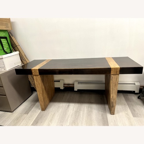 Used Environment Furniture Santos Dark Brown Desk for sale on AptDeco
