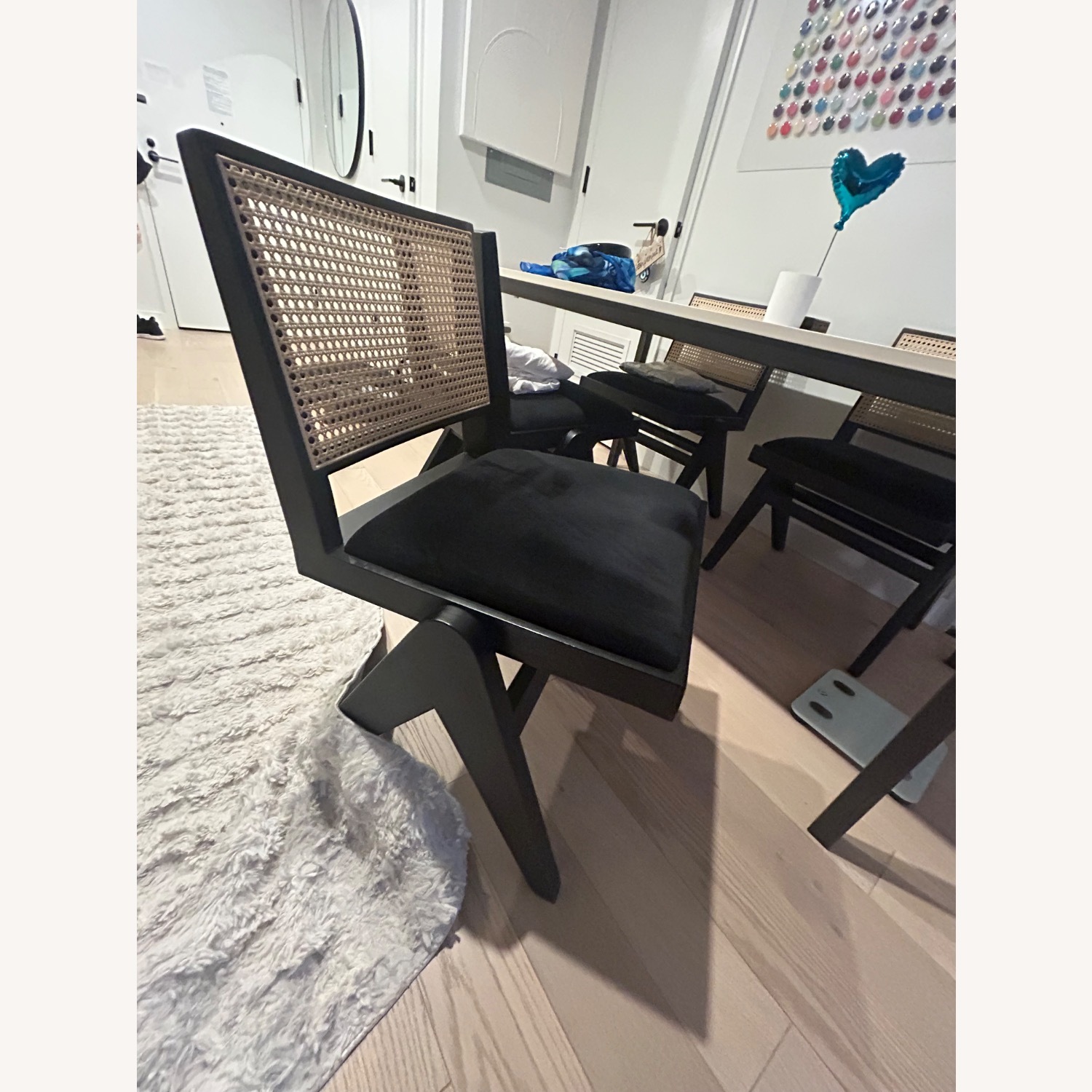 Rove Concepts Javert Black Dining Chairs - image-5