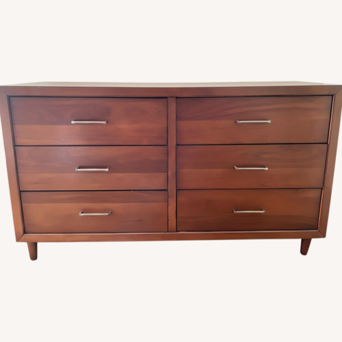 Used Bob's Discount Furniture Dark Brown Dresser for sale on AptDeco