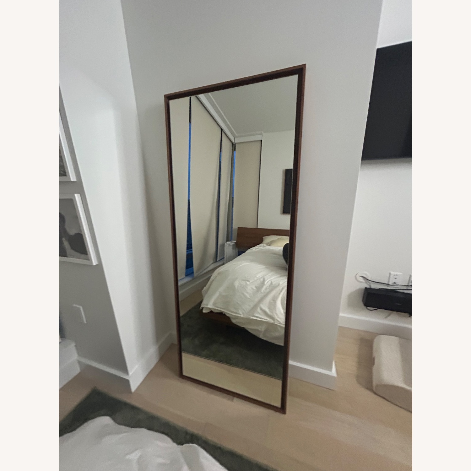 Rove Concepts Dark Brown Floor Mirror - image-5