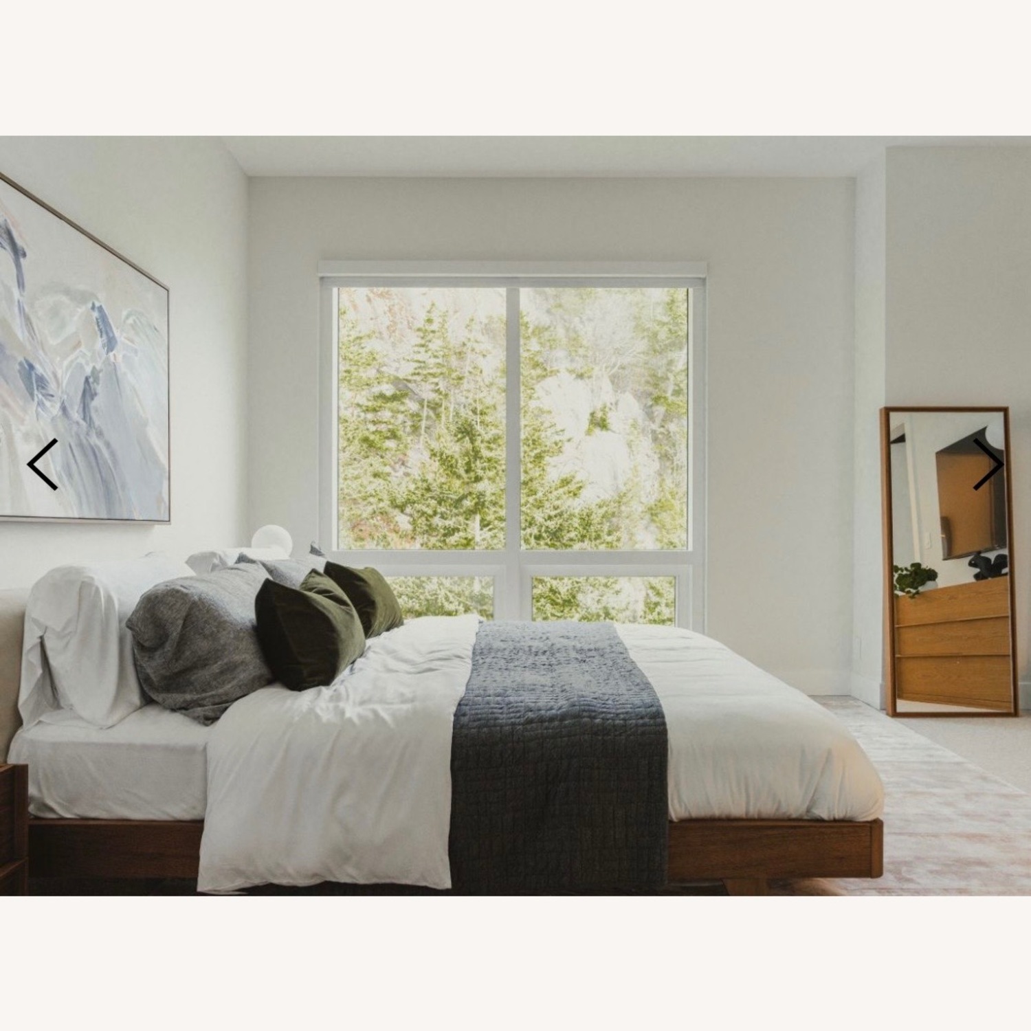 Rove Concepts Dark Brown Floor Mirror - image-3