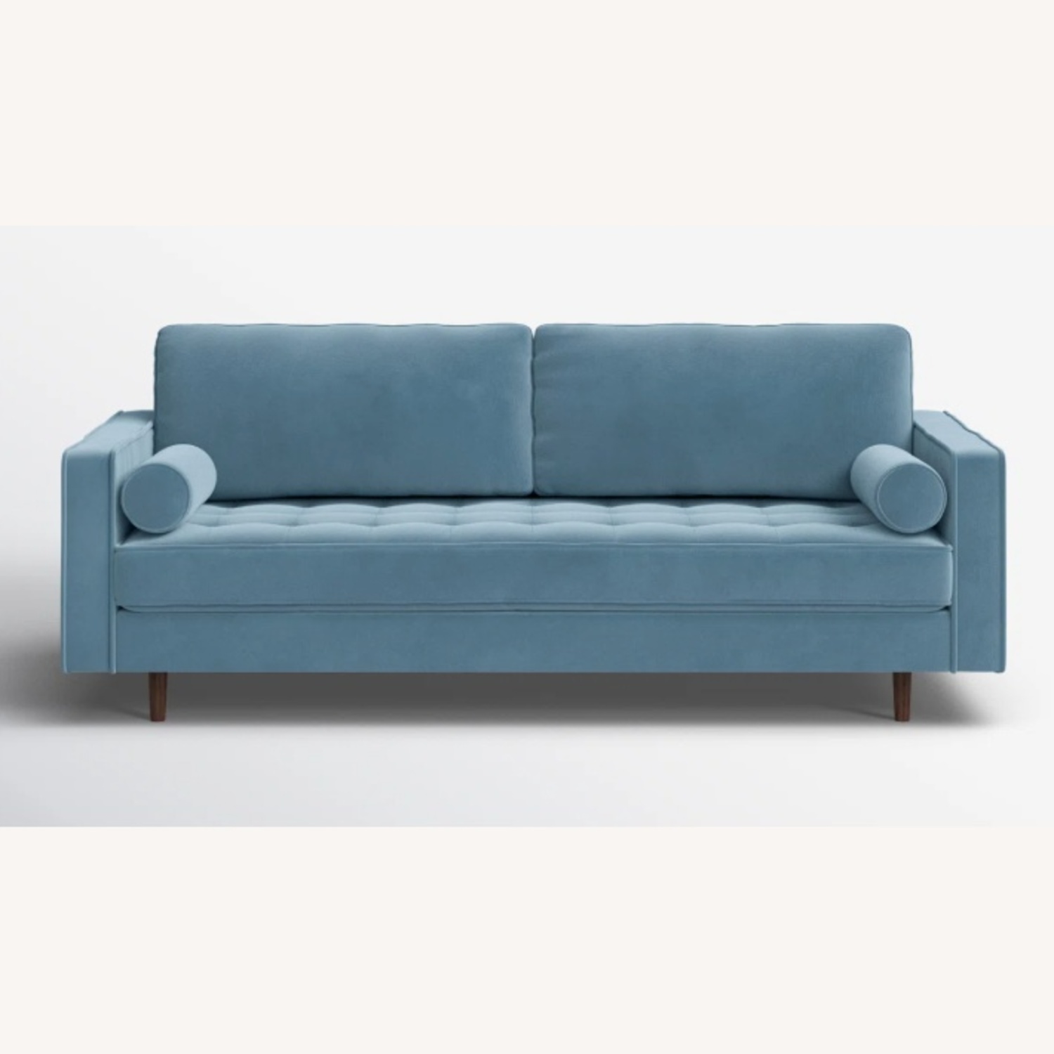 AllModern Green Velvet 3+ Seater Sofa - image-4