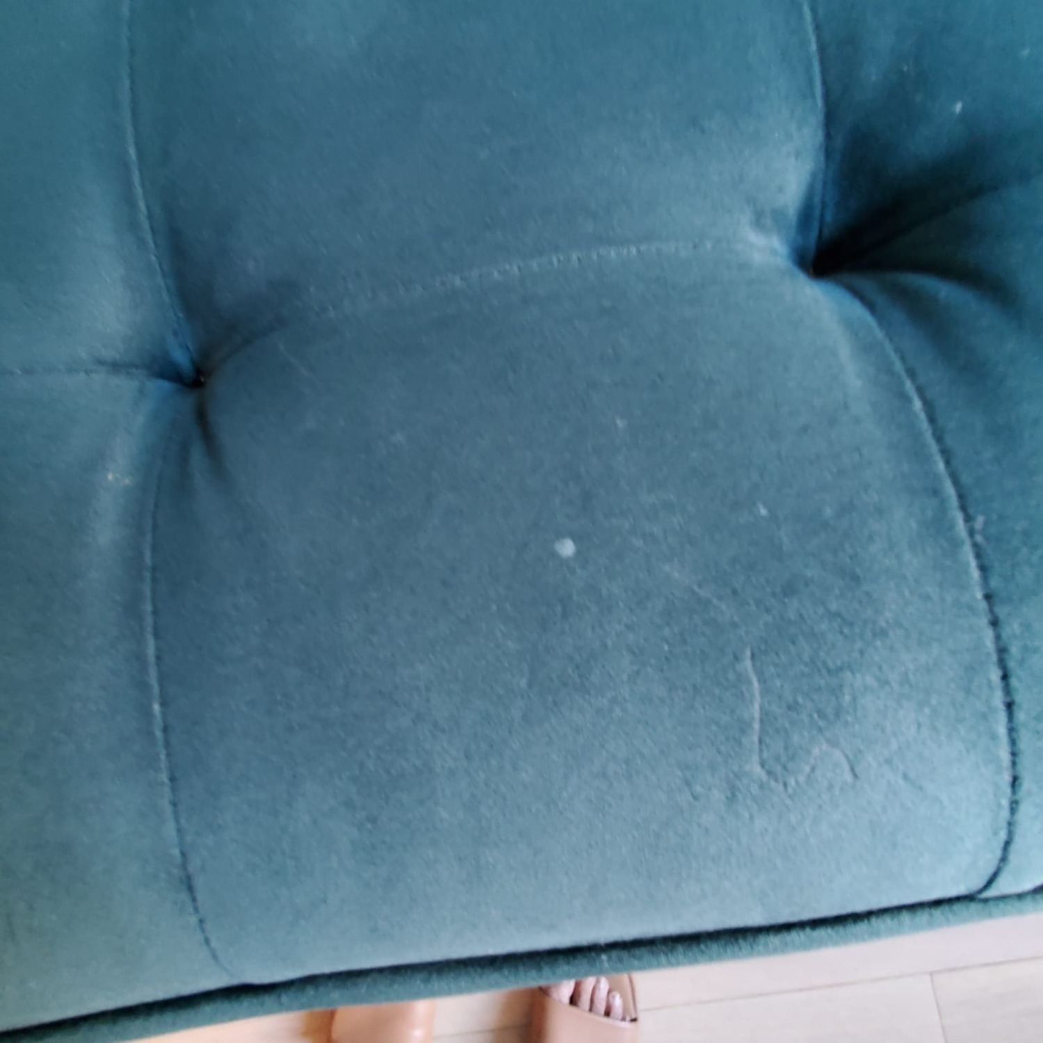 AllModern Green Velvet 3+ Seater Sofa - image-2