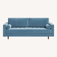 AllModern Green Velvet 3+ Seater Sofa
