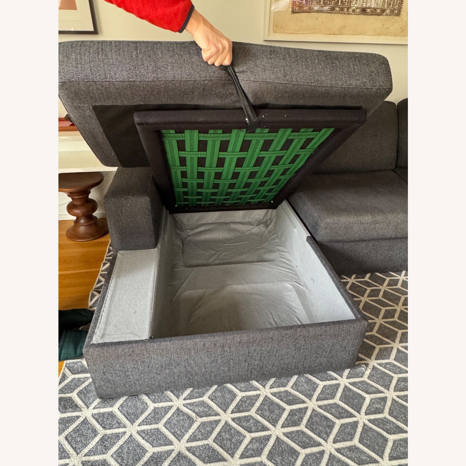 BoConcept Dark Gray Fabric Sleeper Sofa - image-4