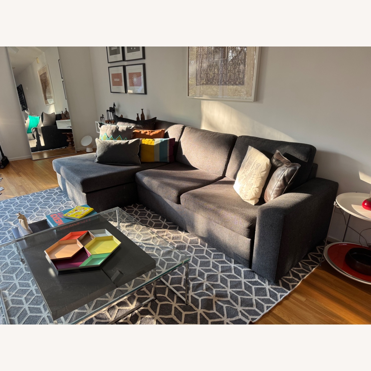 BoConcept Dark Gray Fabric Sleeper Sofa - image-6