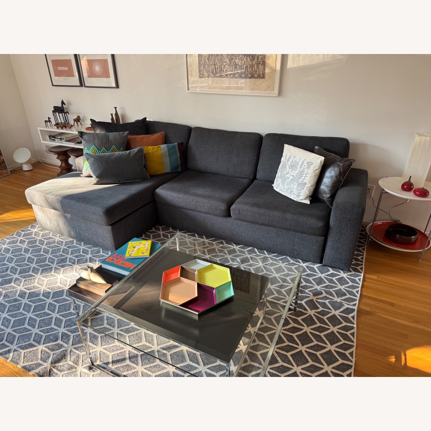 BoConcept Dark Gray Fabric Sleeper Sofa - image-2