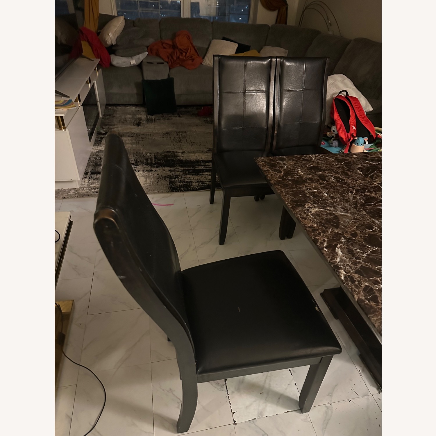 Dining tTable With 6 Chairs  - image-4