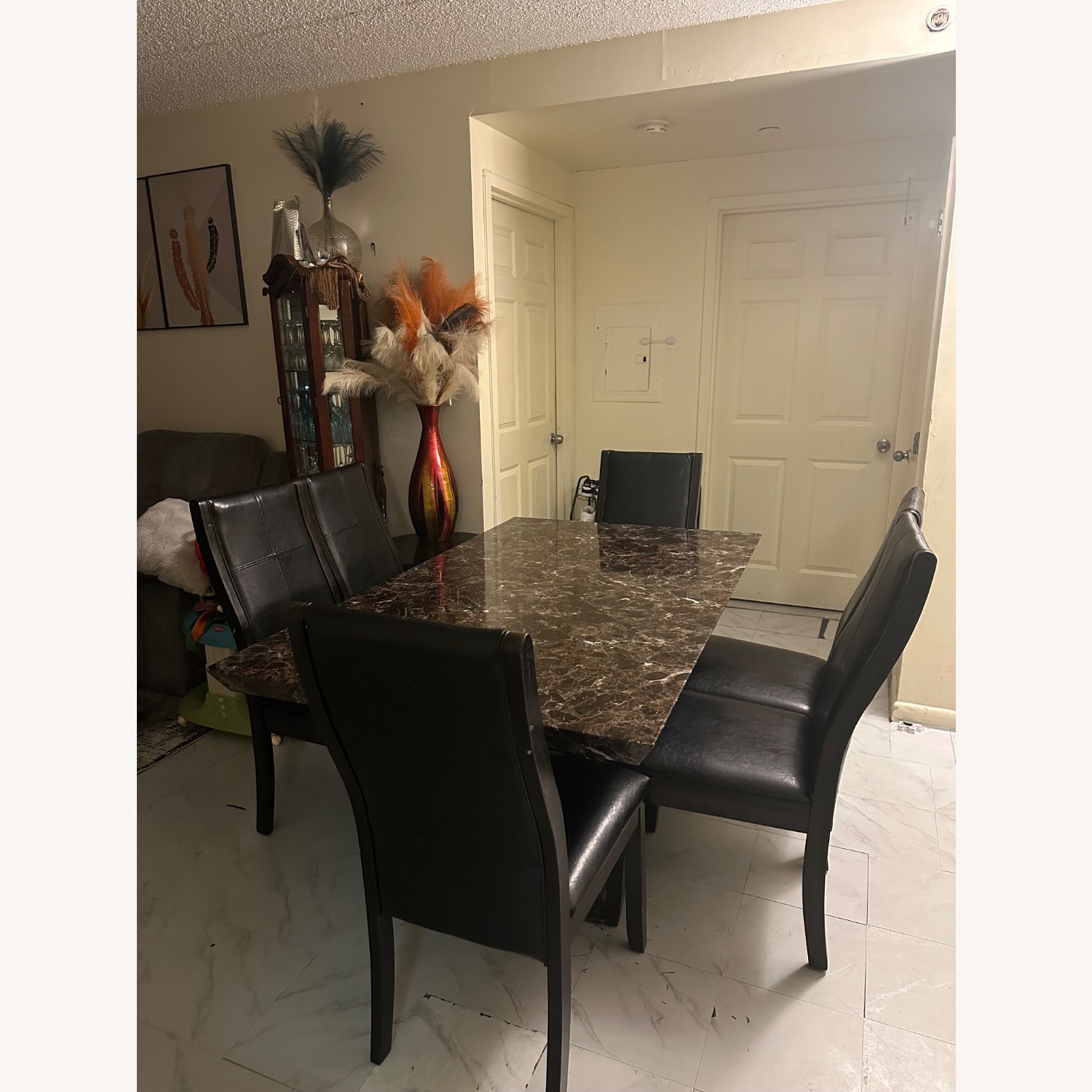 Dining tTable With 6 Chairs  - image-11