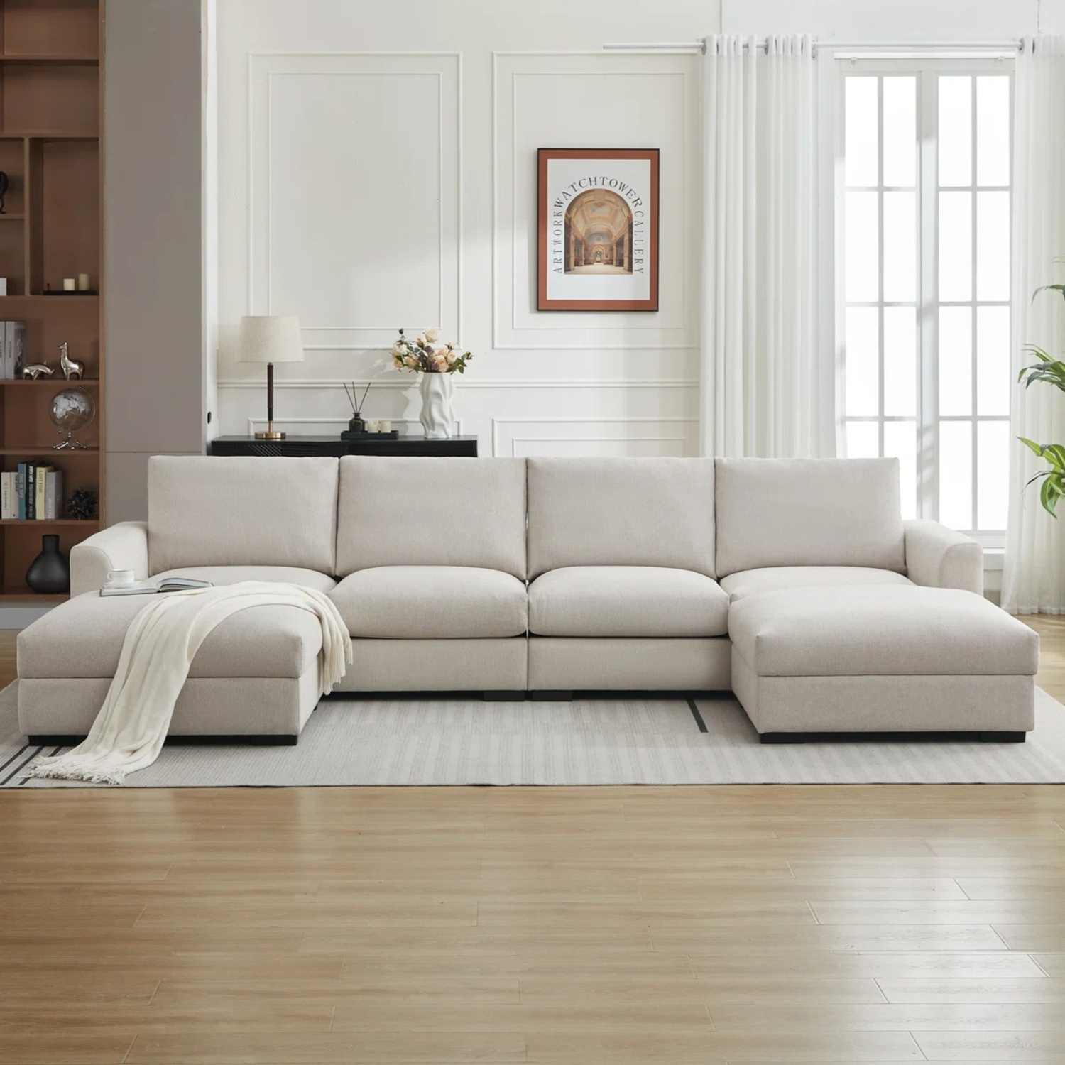 Wayfair Natural 3+ Piece Sectional - image-6