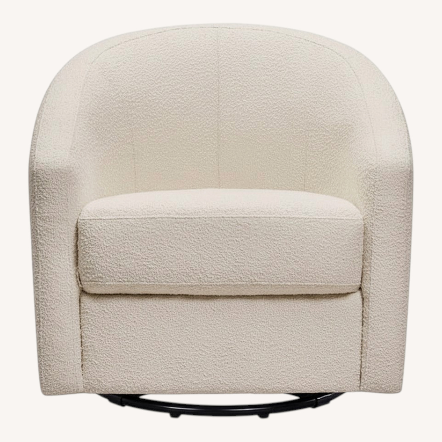 Babyletto Natural Boucle Nursing Chair - image-0