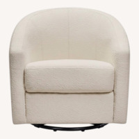 Babyletto Natural Boucle Nursing Chair