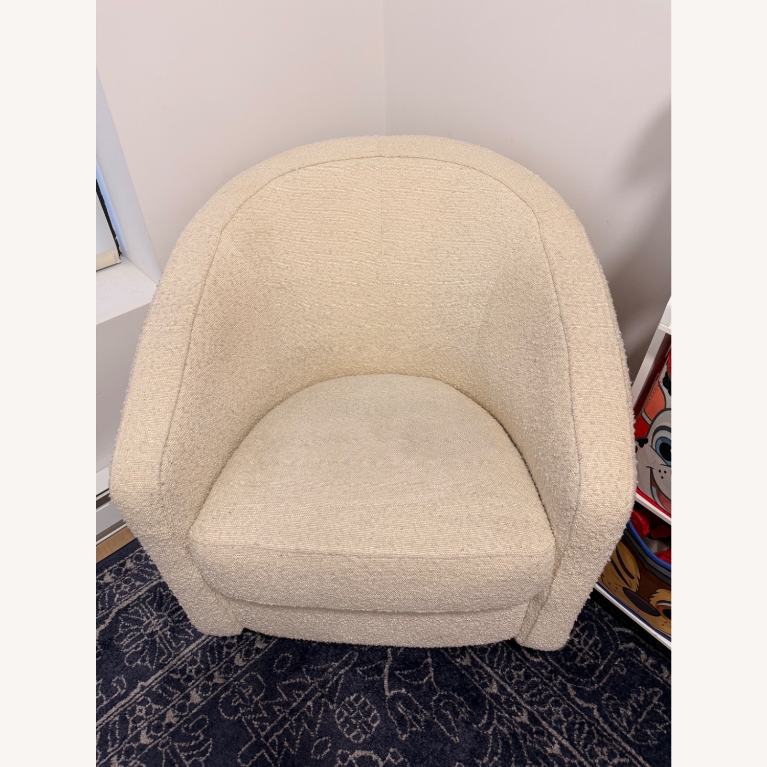 Babyletto Natural Boucle Nursing Chair - image-6