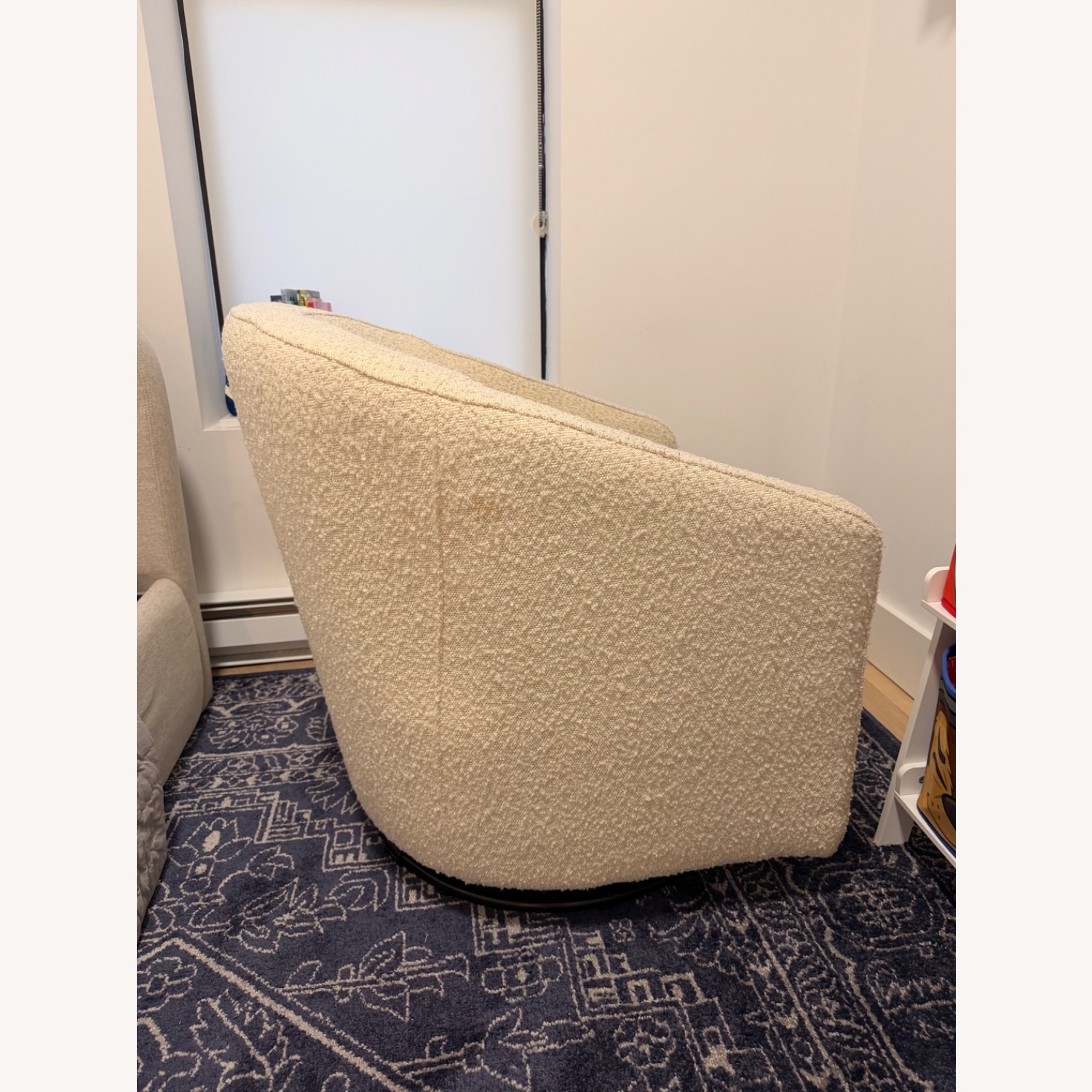 Babyletto Natural Boucle Nursing Chair - image-3