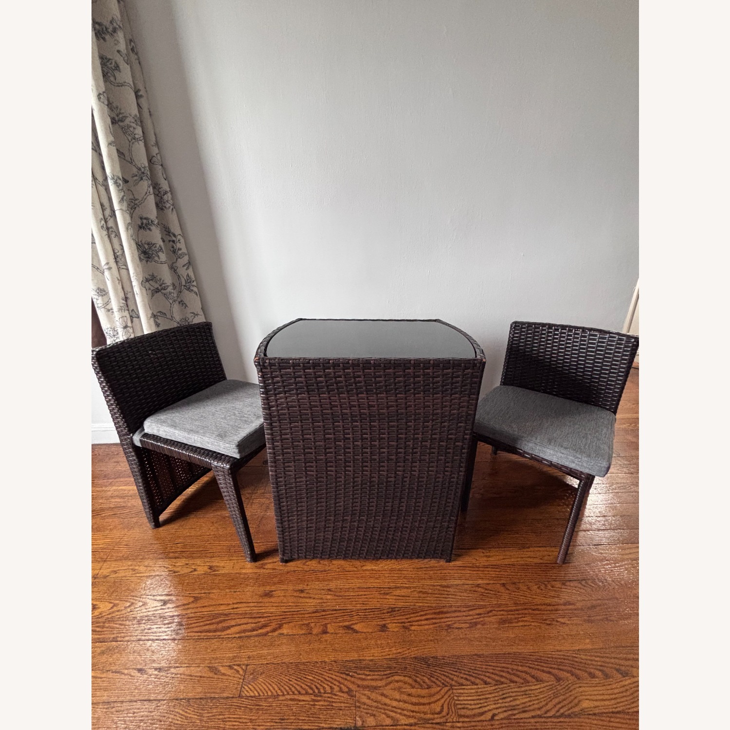 Dark Brown Wicker Patio Furniture - image-1