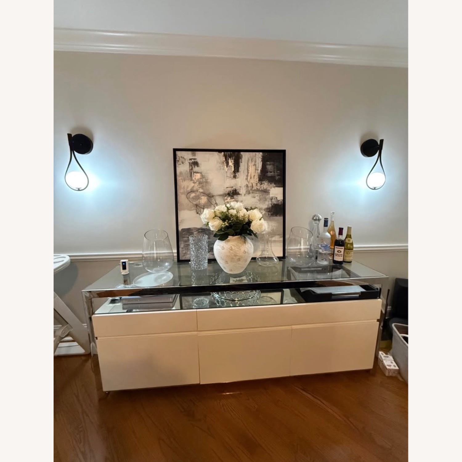 Modani Bari White Sideboard - image-1