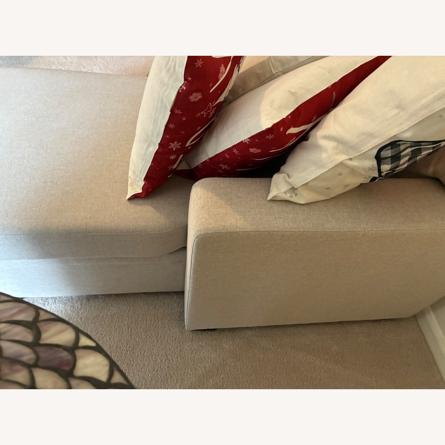 2 Piece Sectional -Opens to Twin Sleeper - image-3