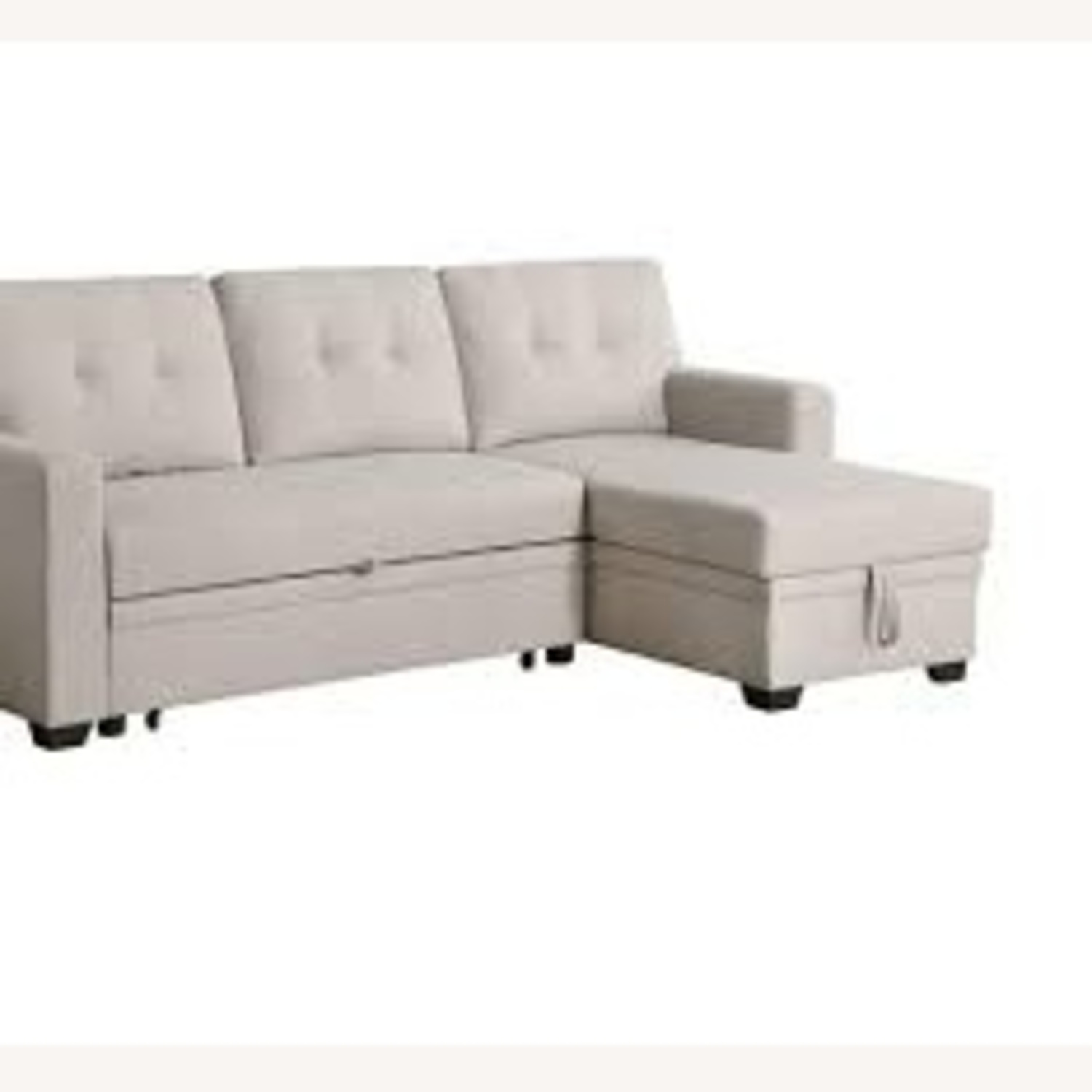 2 Piece Sectional -Opens to Twin Sleeper - image-7