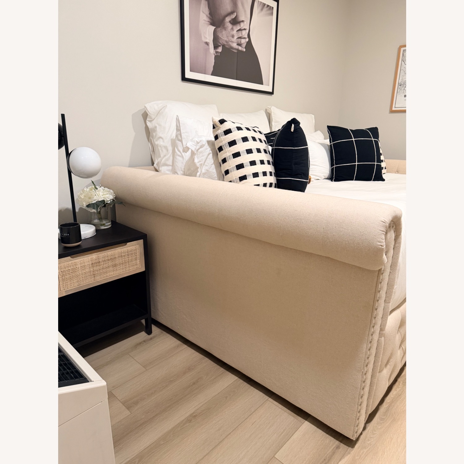 Wayfair Michelle Upholstered Queen Size Daybed - image-1