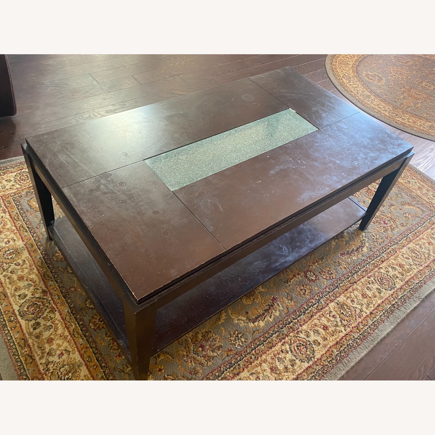 Dark Brown Coffee Table - image-3