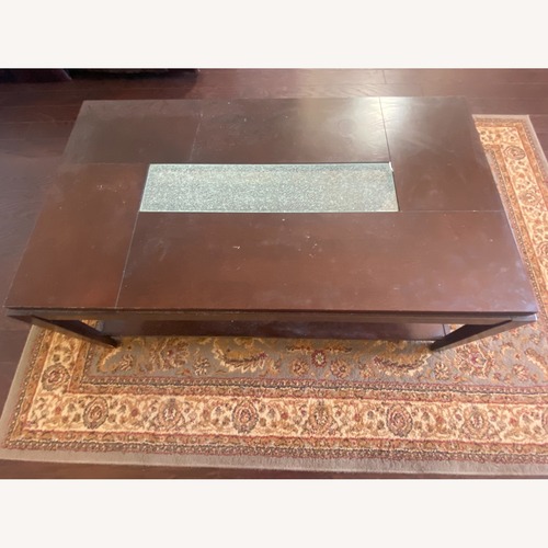 Used Dark Brown Coffee Table for sale on AptDeco