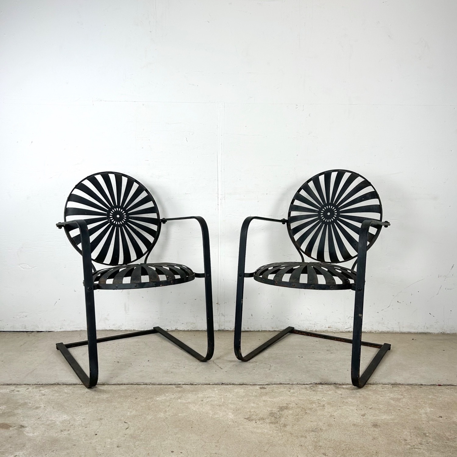 Rare Vintage Chairs by Designer François Carré - image-12