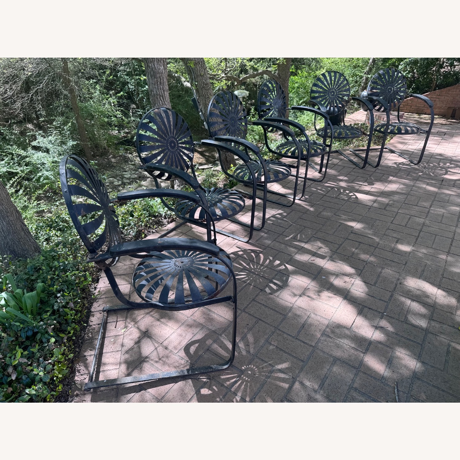 Rare Vintage Chairs by Designer François Carré - image-11