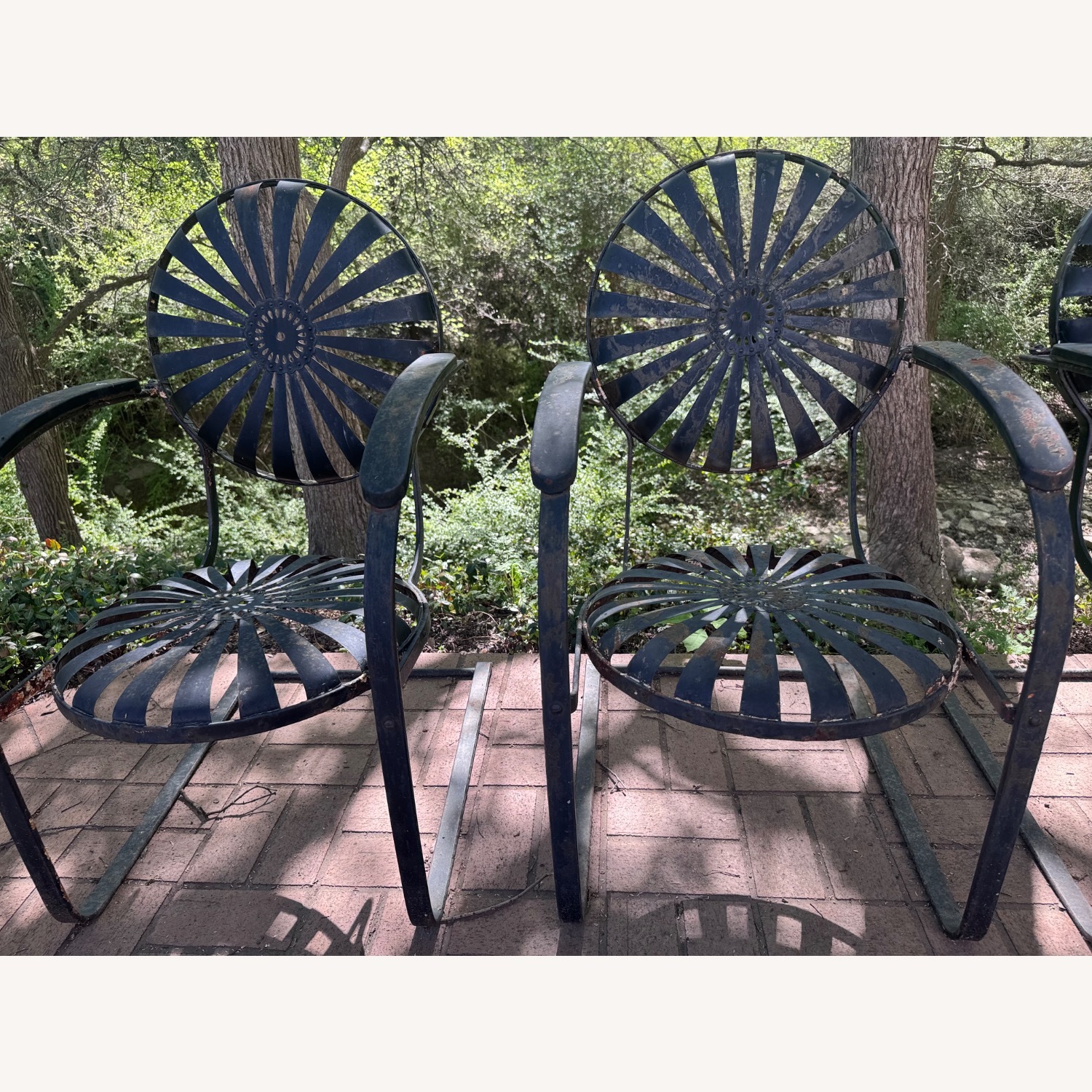 Rare Vintage Chairs by Designer François Carré - image-7