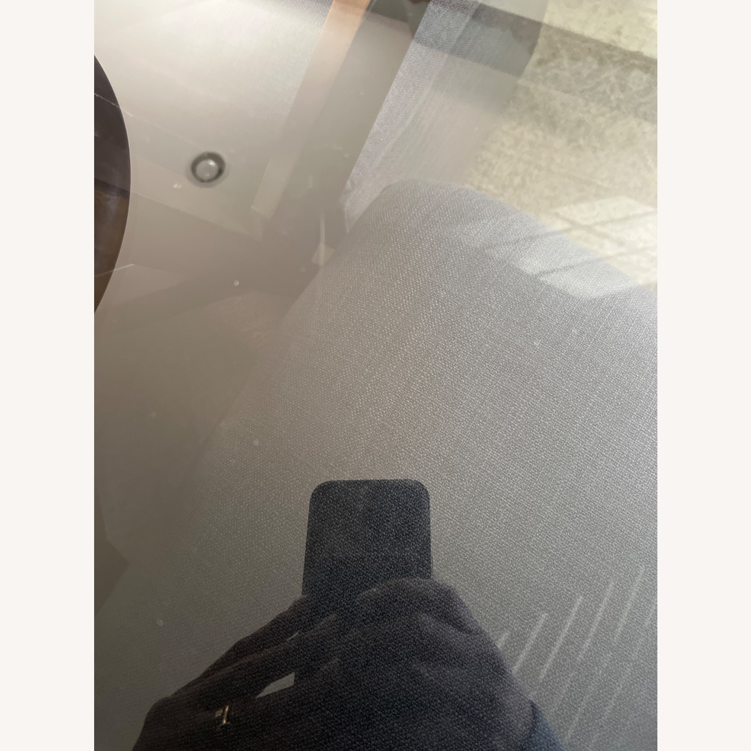 Midcentury Modern Glass and Wood Dining Table - image-6