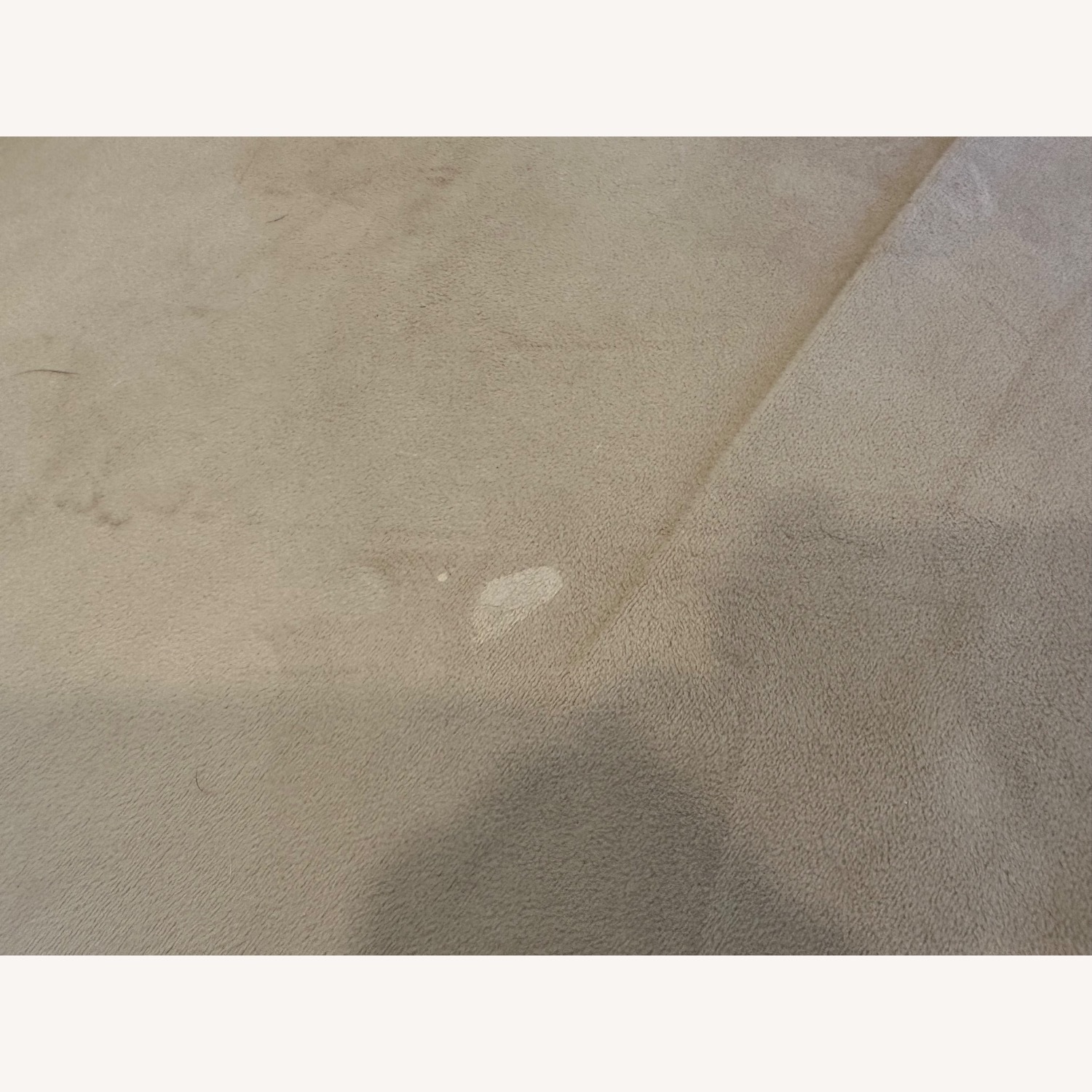 Beige Velvet Futon - Couch and Bed - image-5