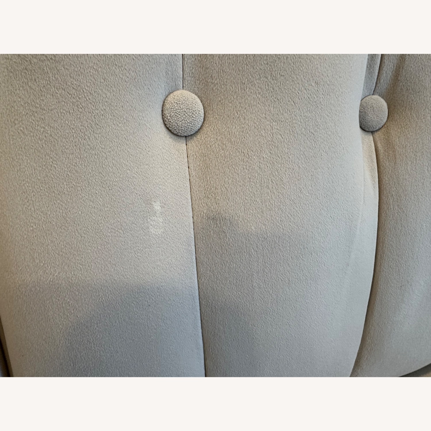 Beige Velvet Futon - Couch and Bed - image-4