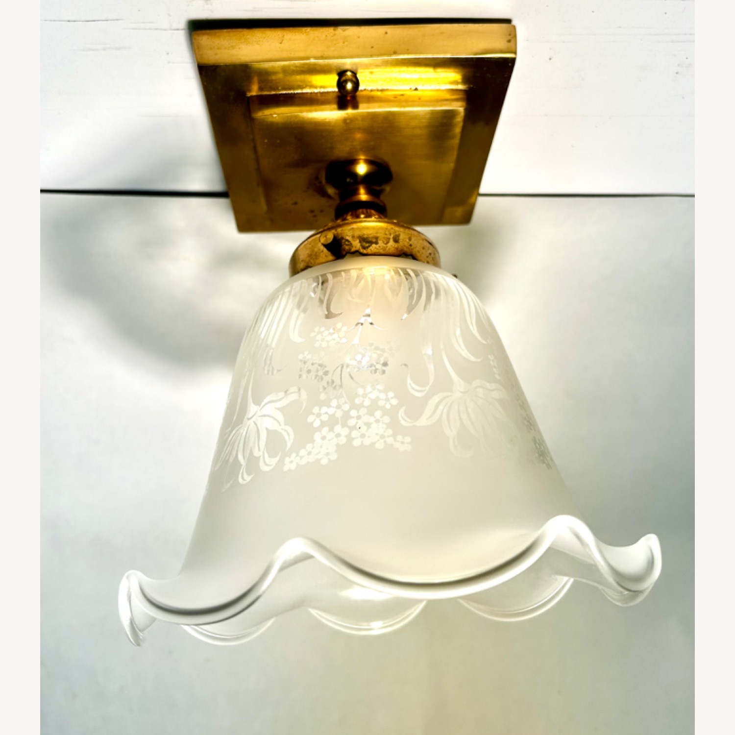 Solid Brass Ceiling Fixture - image-1