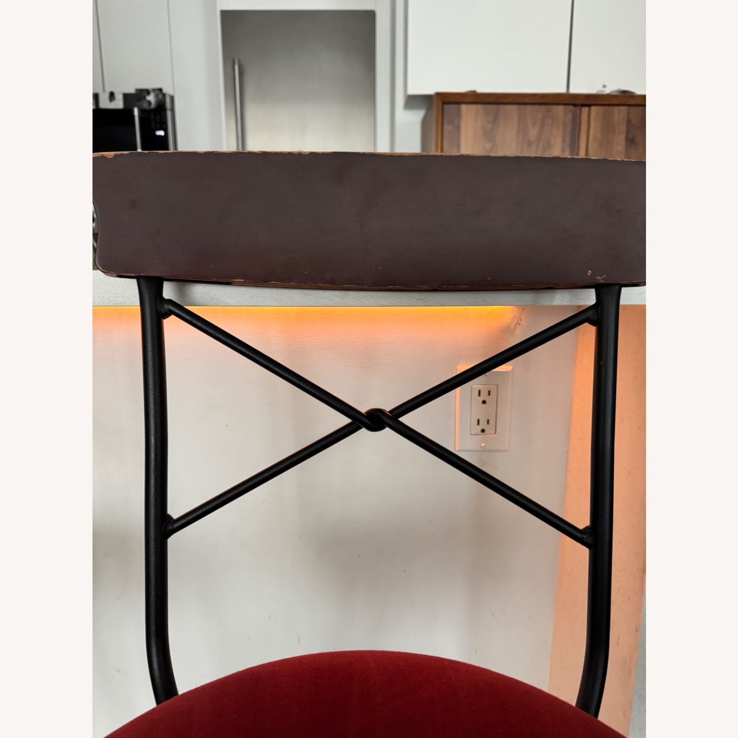 Red Velvet Stools - image-6