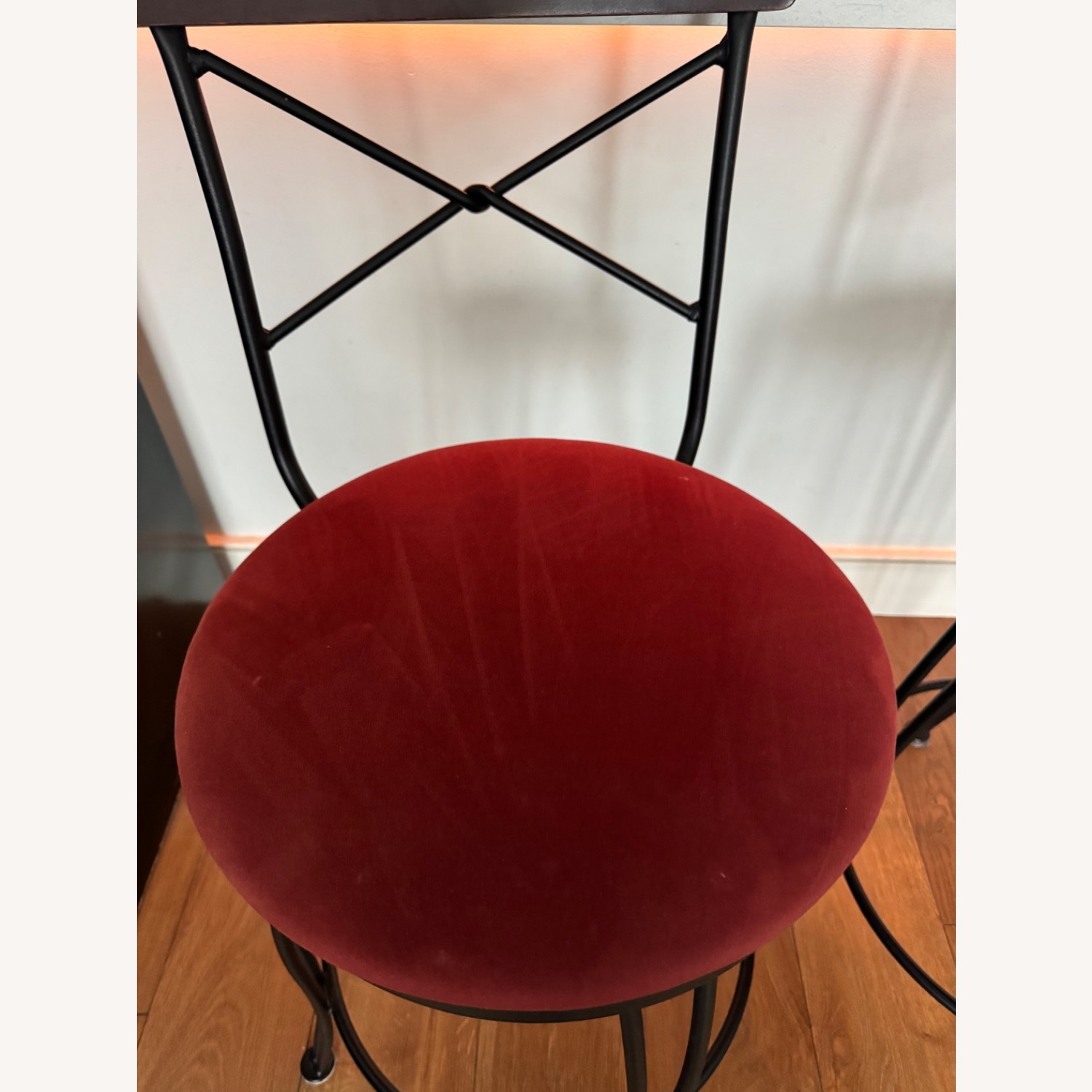 Red Velvet Stools - image-7