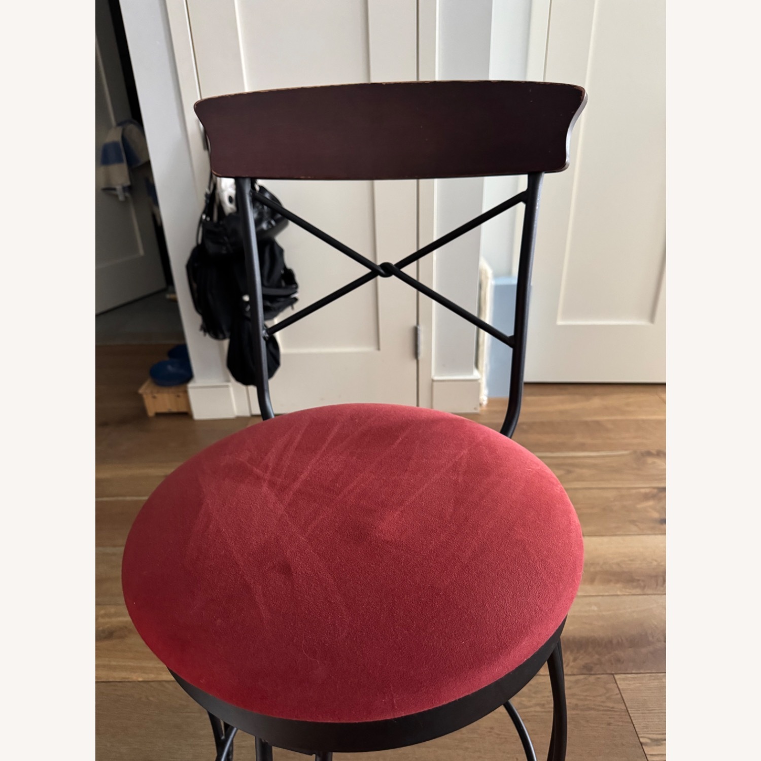 Red Velvet Stools - image-9