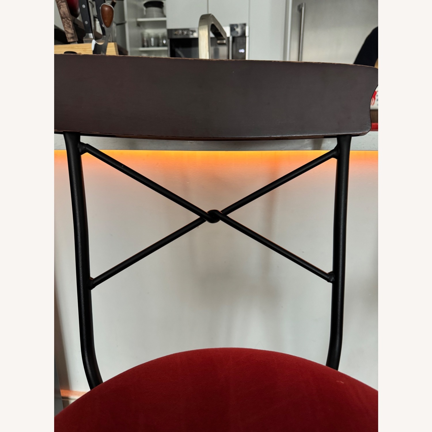 Red Velvet Stools - image-8