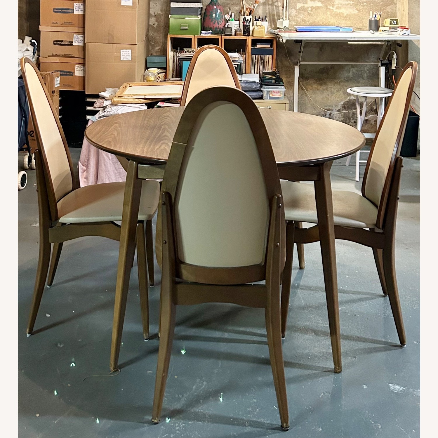 Mid Century Dinning Set - image-2