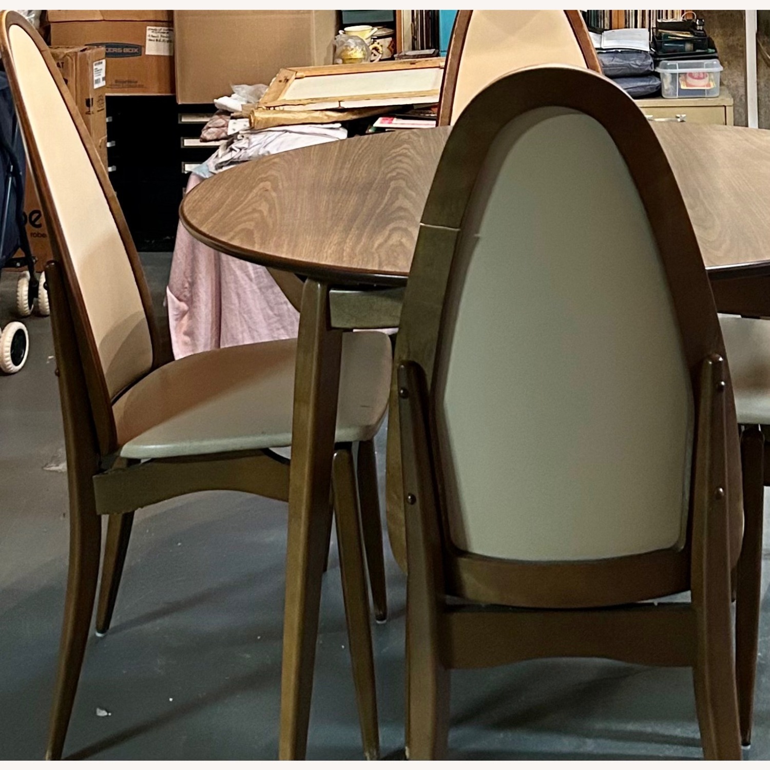 Mid Century Dinning Set - image-3