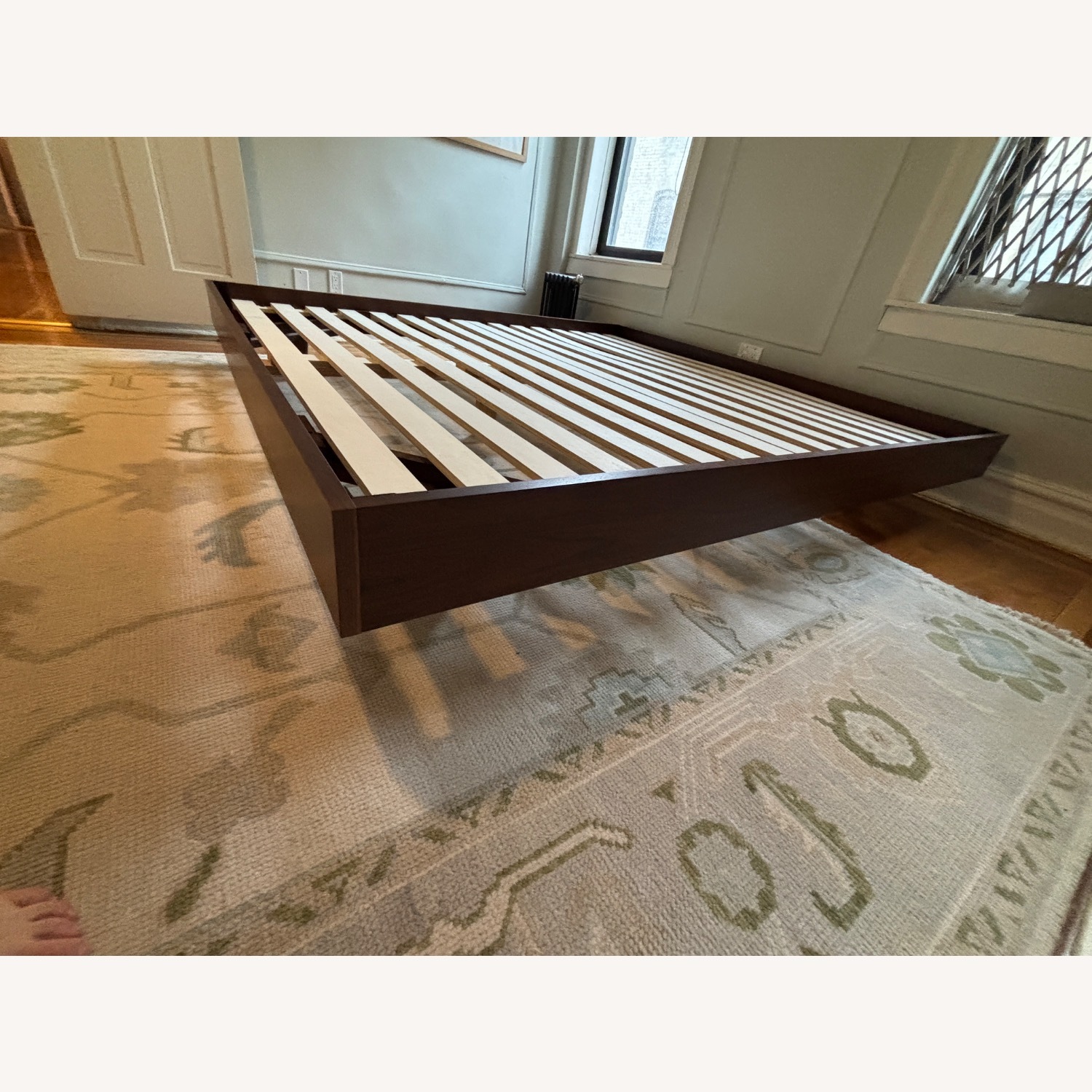 Article Basi Dark Brown Wood King Bed - image-3