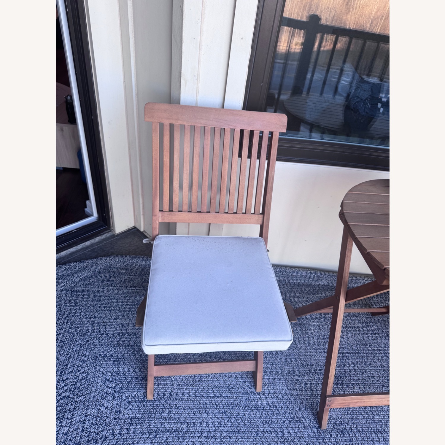 IKEA Light Brown Wood Patio Furniture - image-3