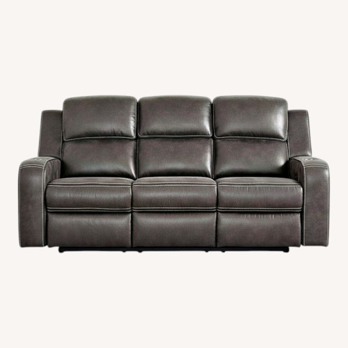 Used Power Reclining Sofa W Cupholders, USB, Outlets for sale on AptDeco