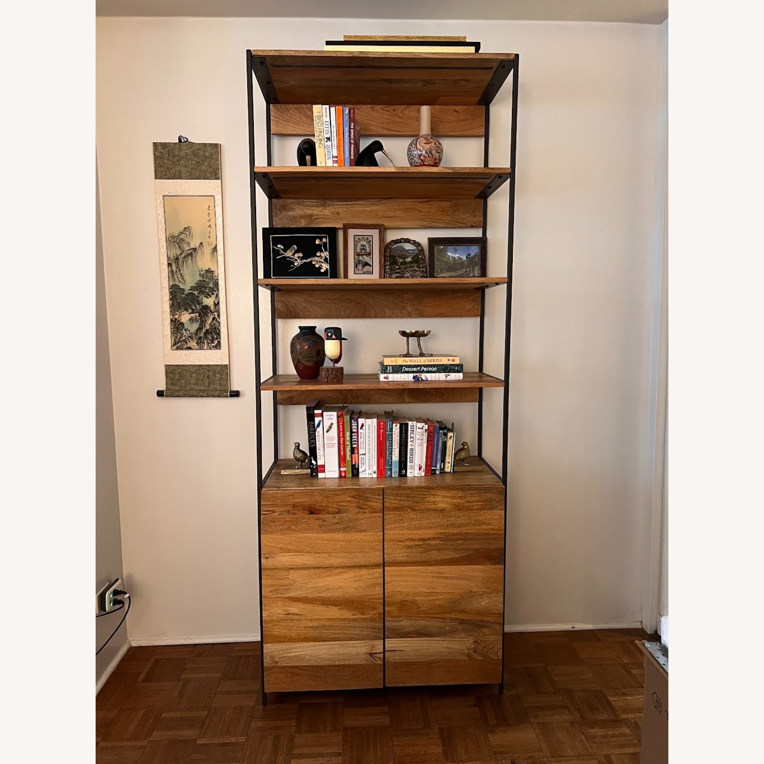 West Elm Industrial Modular Open & Closed Storage - image-5