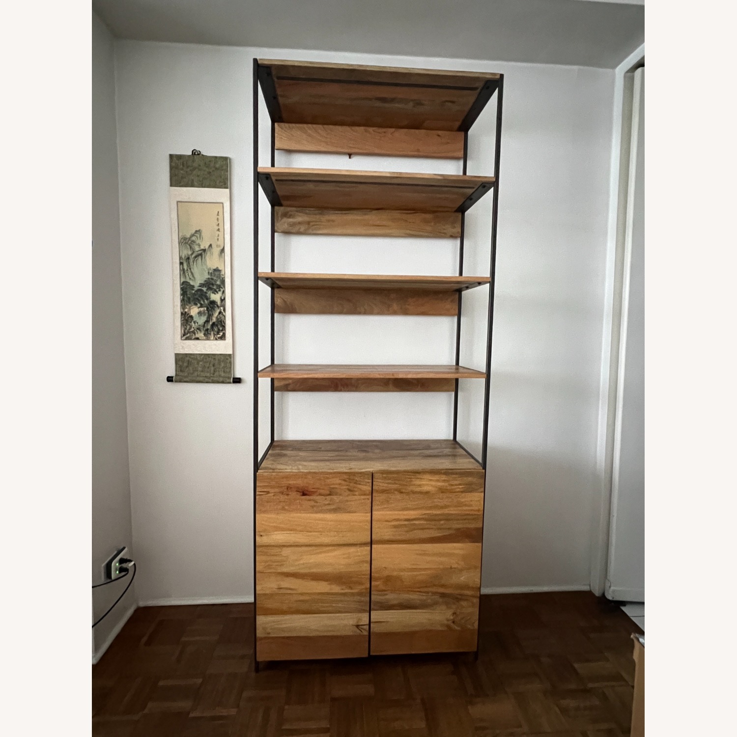 West Elm Industrial Modular Open & Closed Storage - image-2