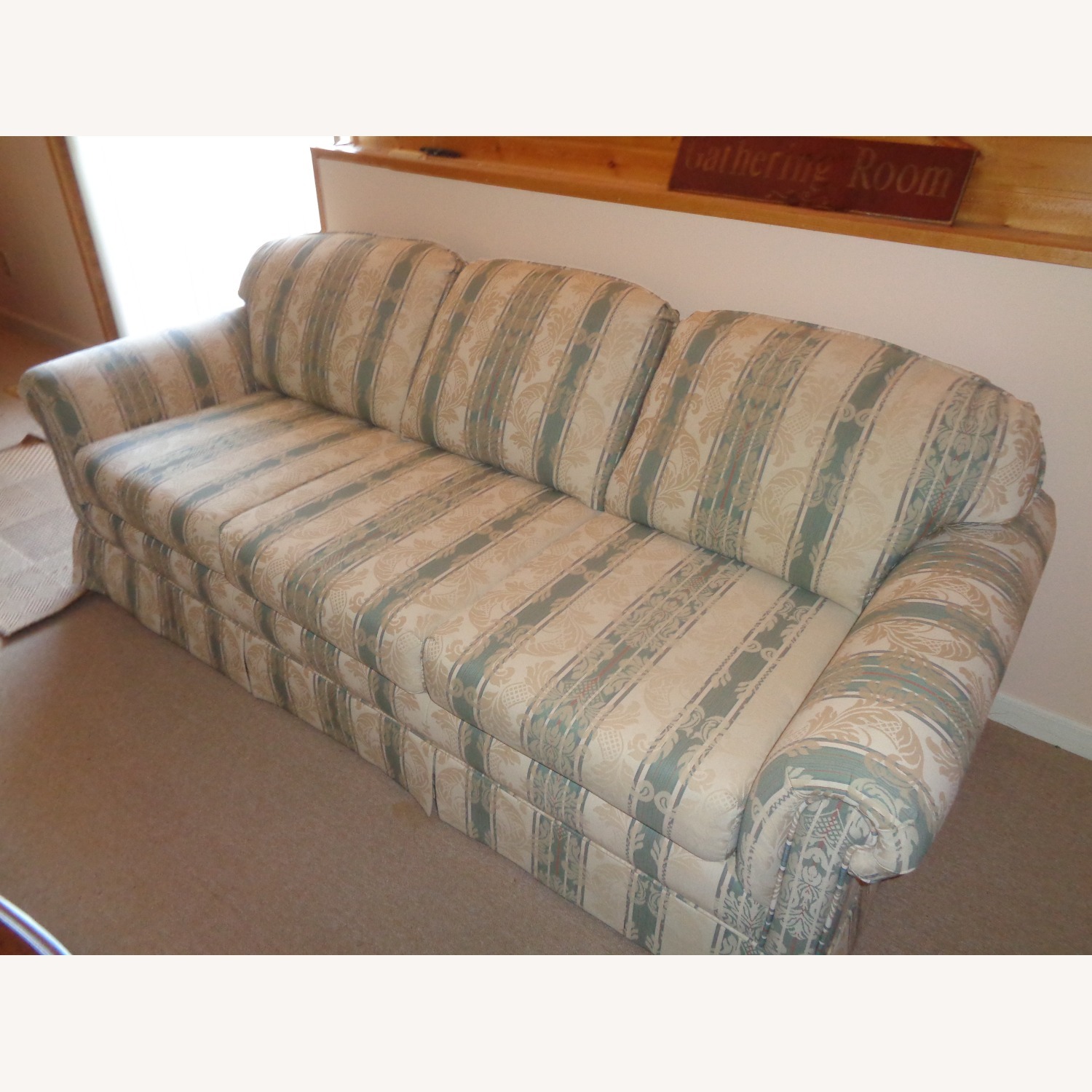 Queen-size Upholstered Sleeper Sofa - image-2