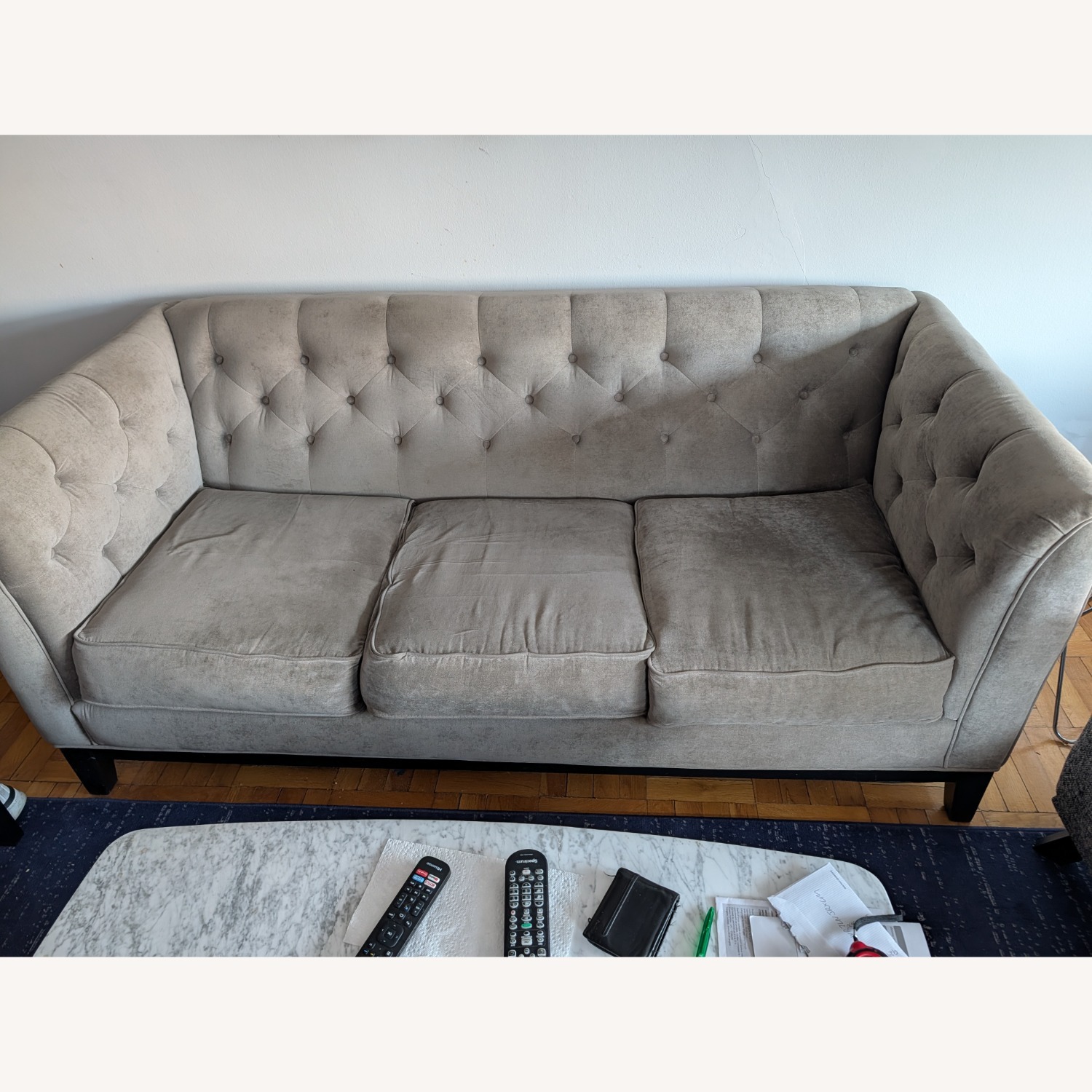 Macy's Chesterfield 3+ Seater Sofa - image-1
