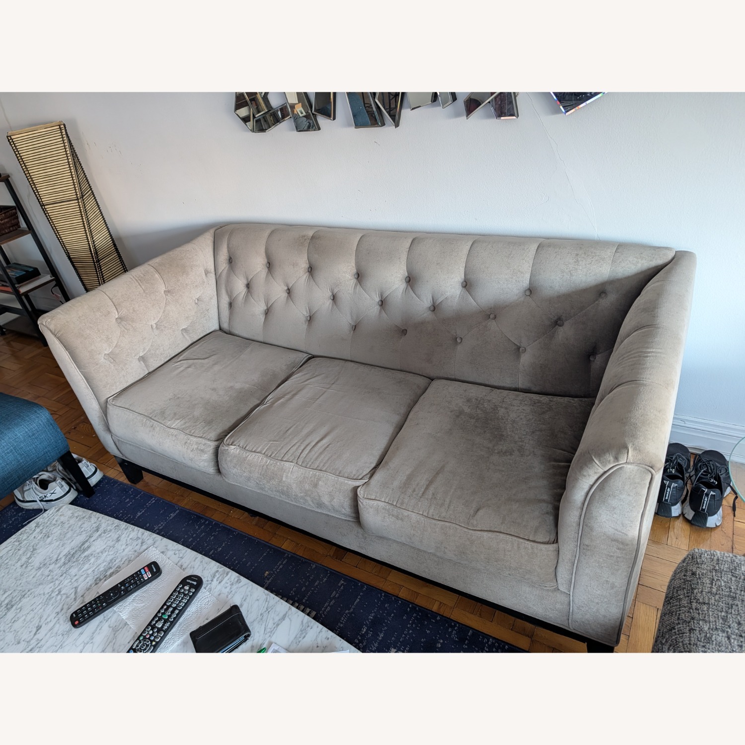 Macy's Chesterfield 3+ Seater Sofa - image-3