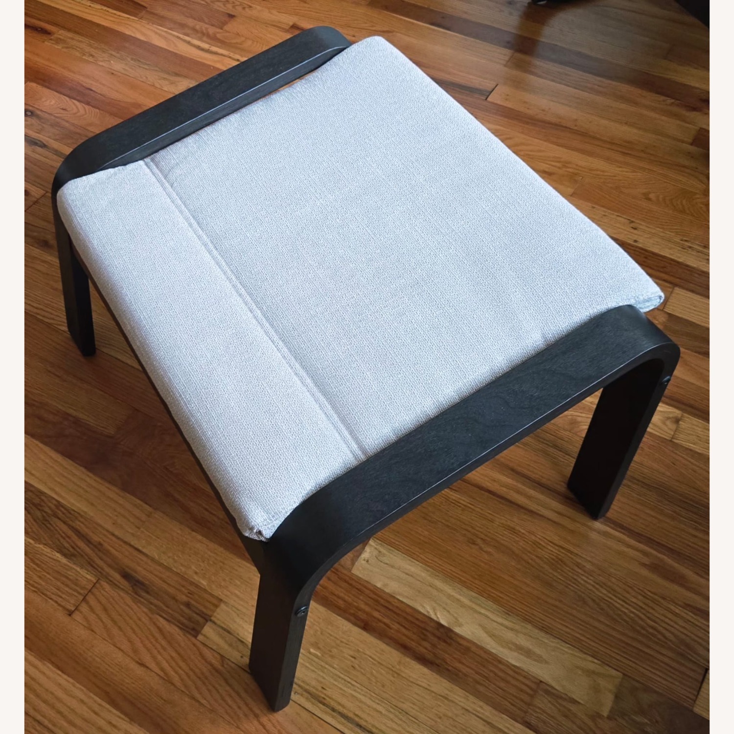 IKEA POÄNG Dark Brown Fabric Recliner - image-6