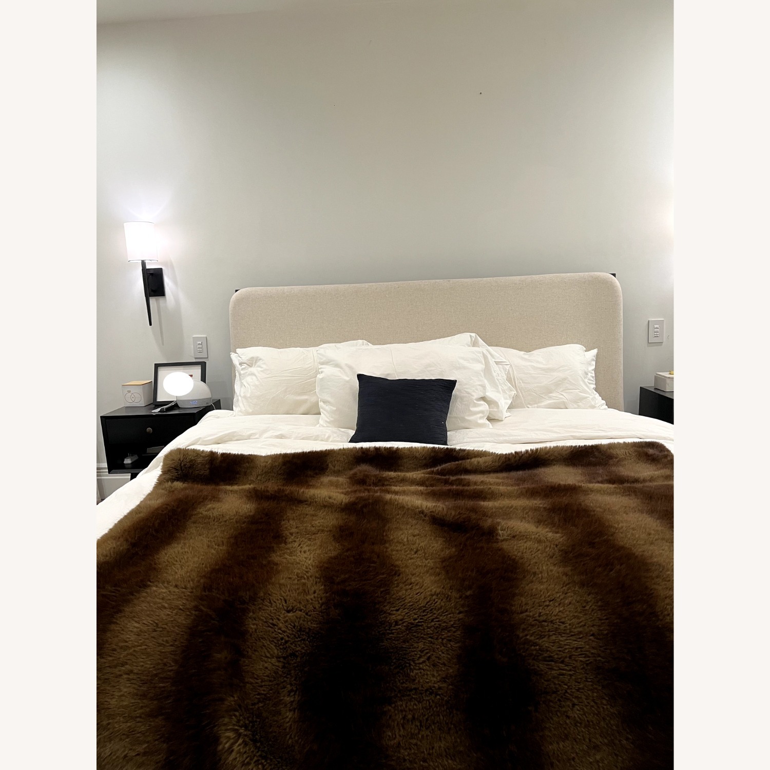 Crate & Barrel Casa Natural King Bed - image-2