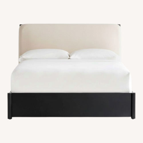 Used Crate & Barrel Casa Natural King Bed for sale on AptDeco
