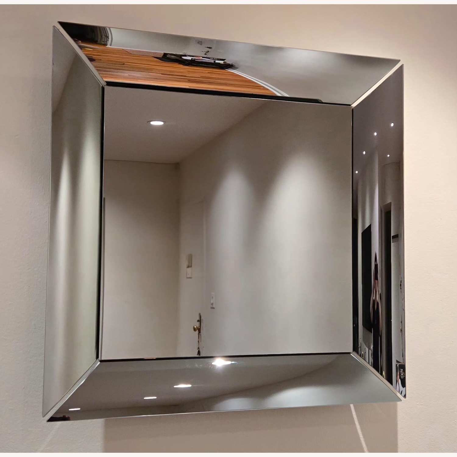 Lazzoni Dark Gray Wall Mirror - image-2